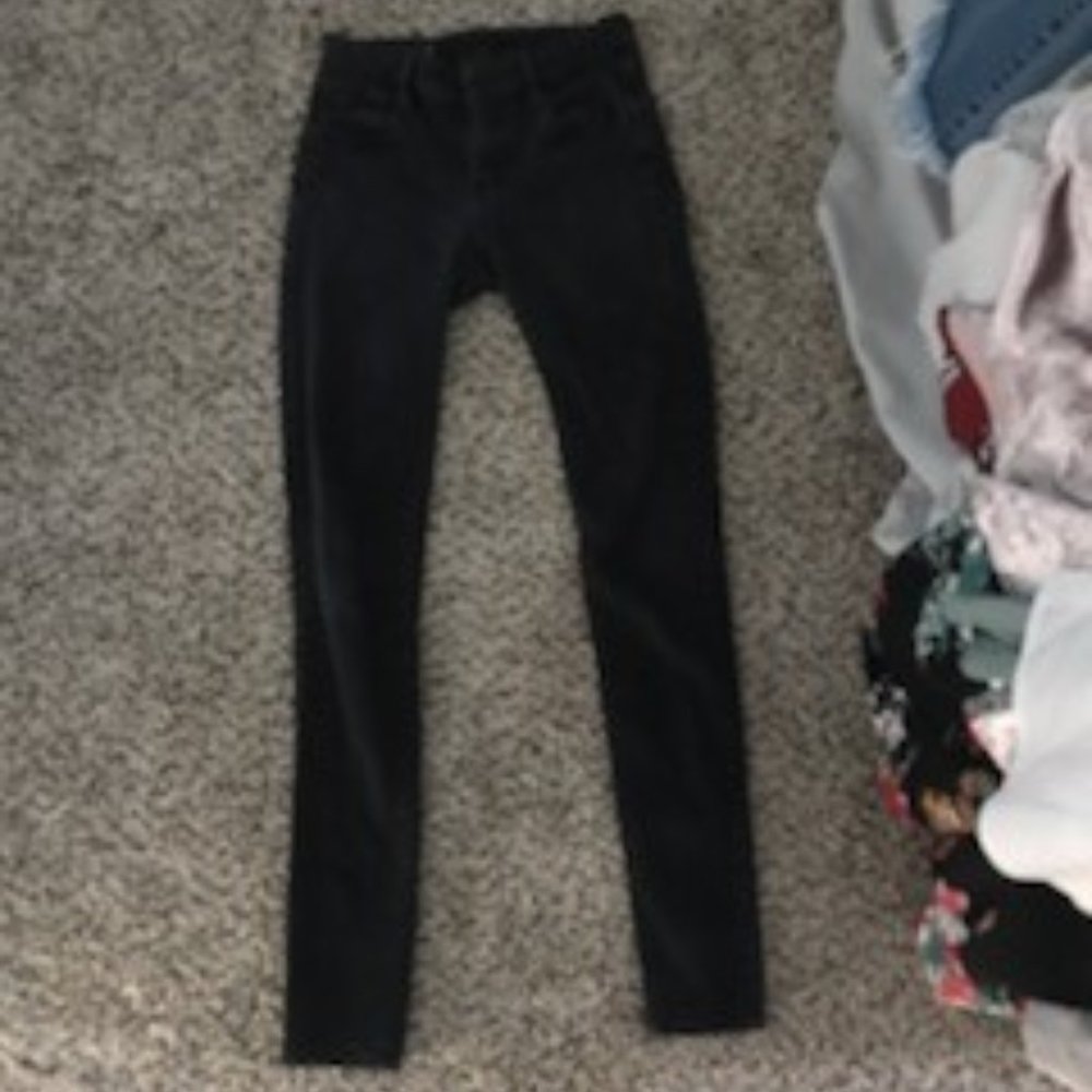 Black Armani Exchange Skinny Jeans